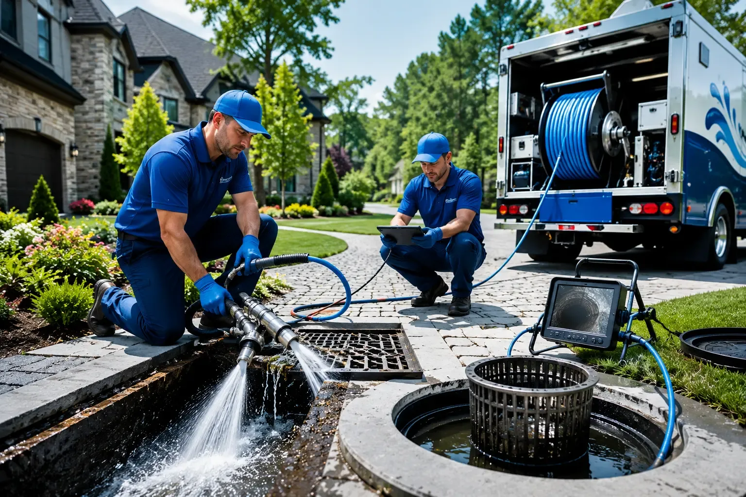 Local outdoor drain cleaning professionals in Readlyn, IA